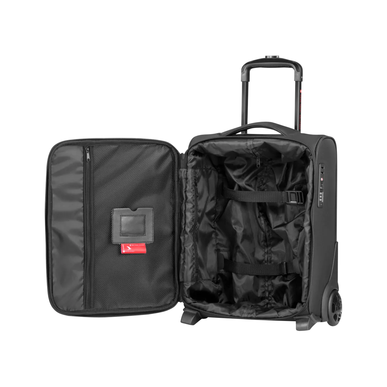 PACK EASY Easytrip Valise cabine à roulettes, noir