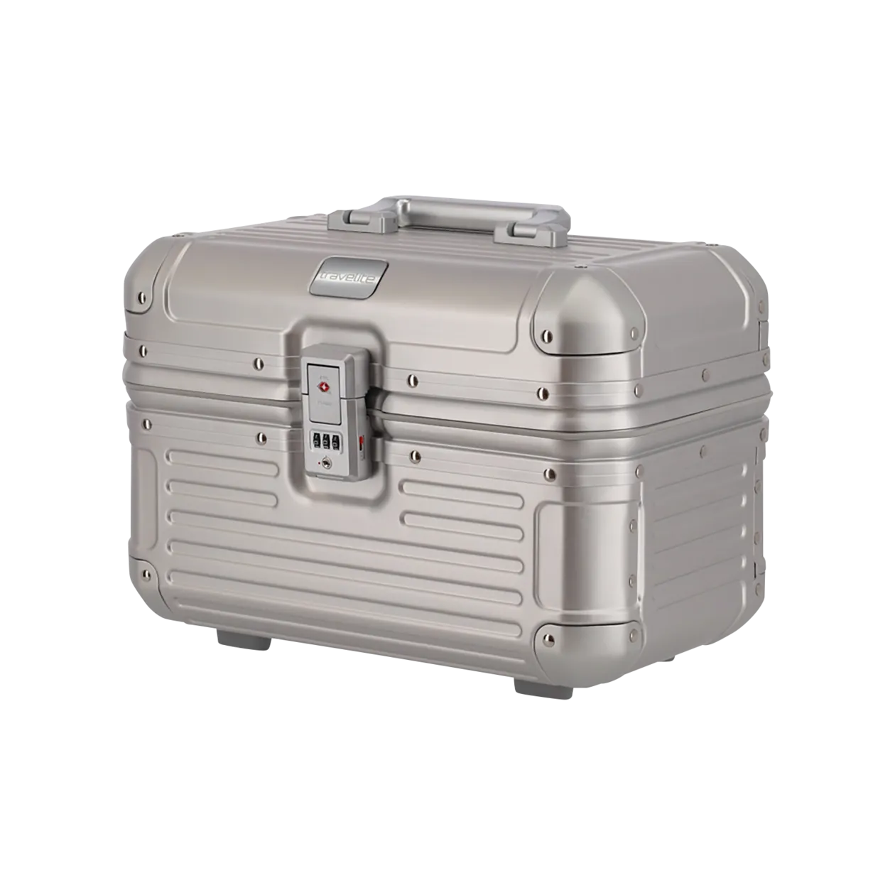 travelite Next Beauty Case, Silver-coloured