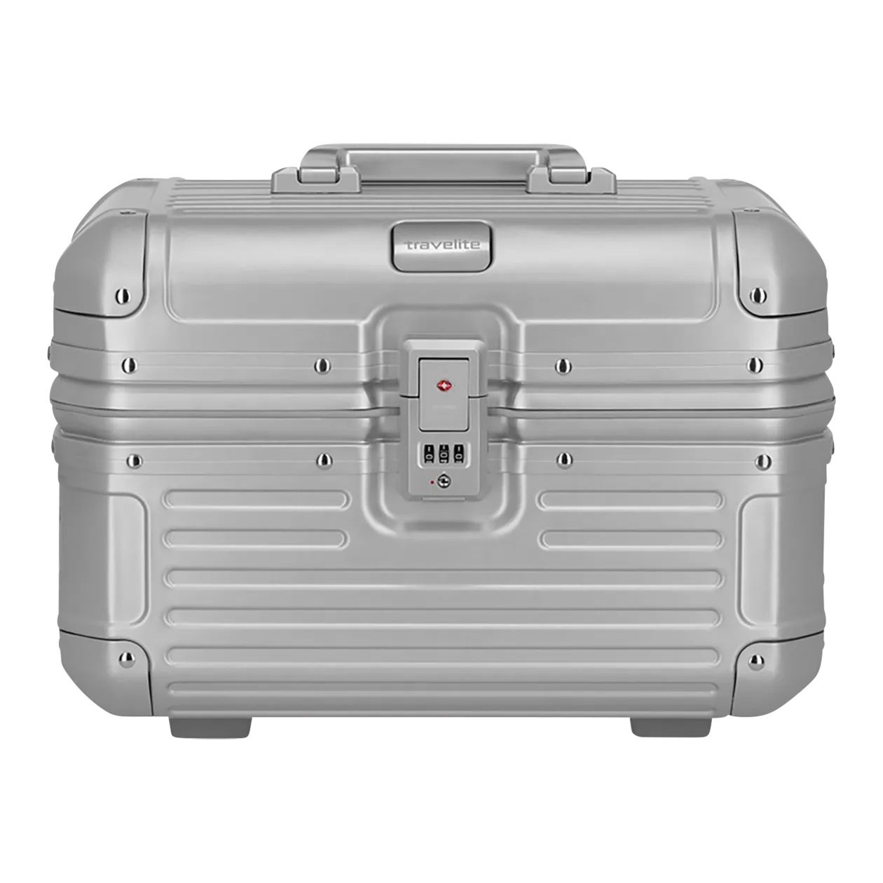 travelite Next Beauty Case, Silver-coloured