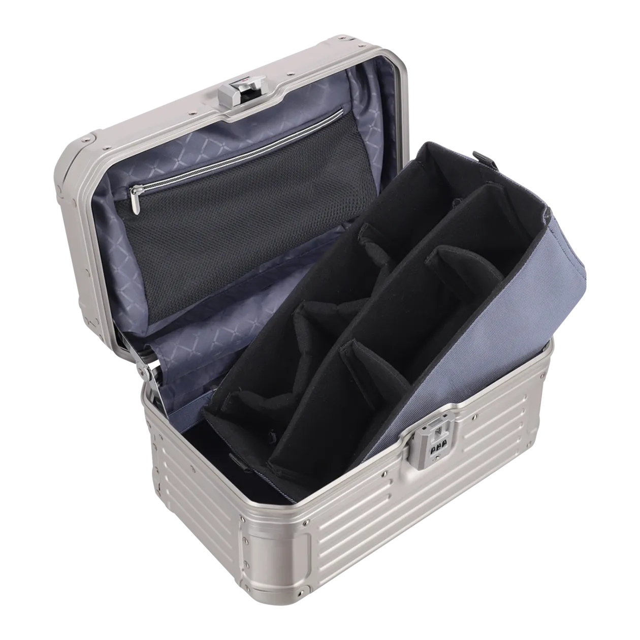 travelite Next Beauty Case, Silver-coloured