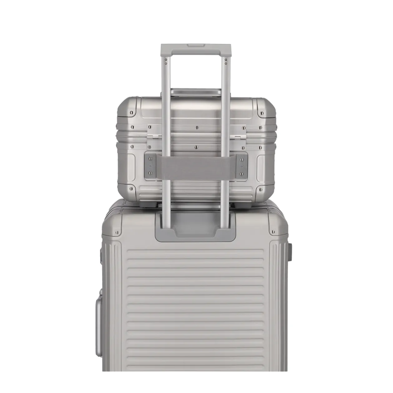 travelite Next Beauty Case, Silver-coloured