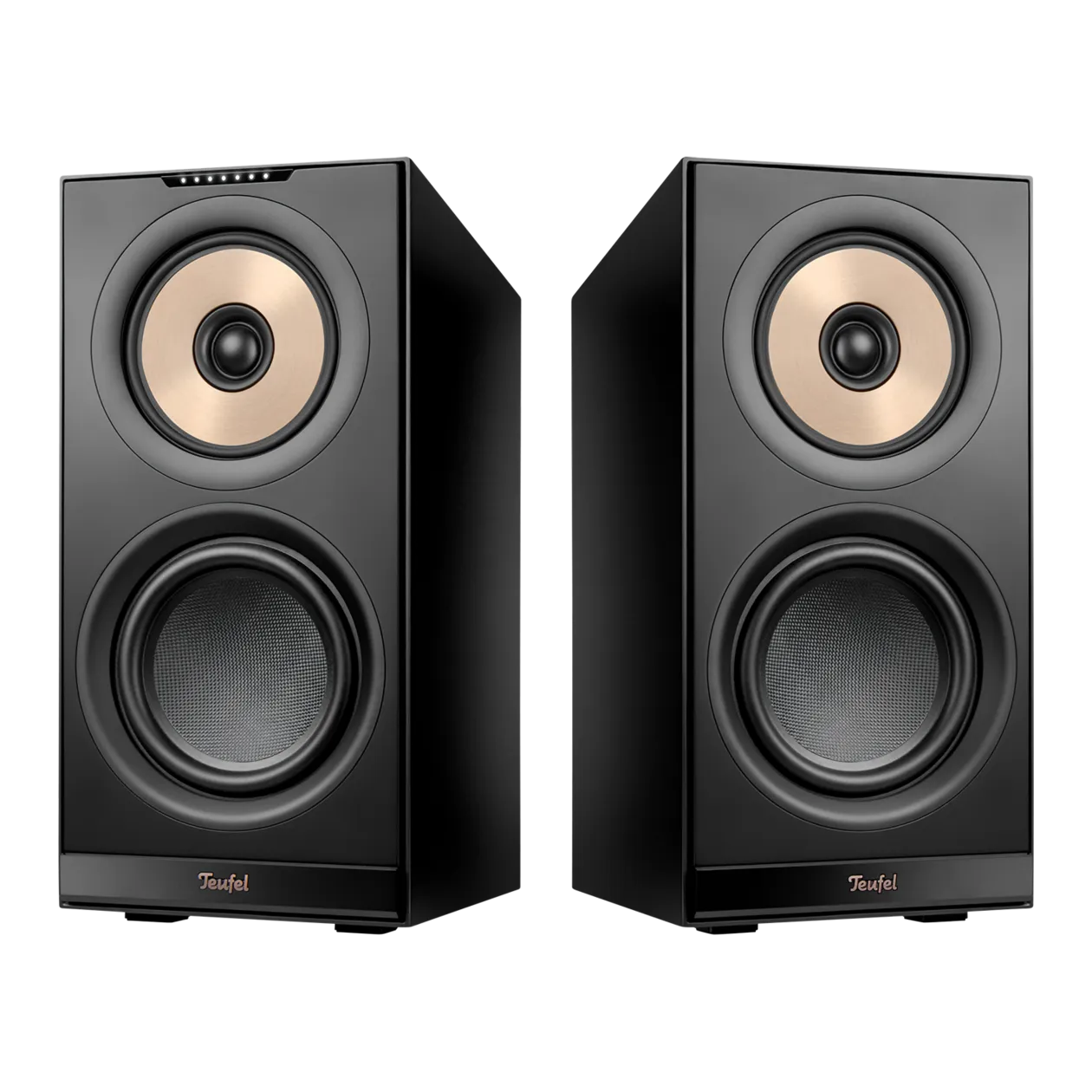 Teufel STEREO M 2 WLAN-Speaker-Paar, Schwarz