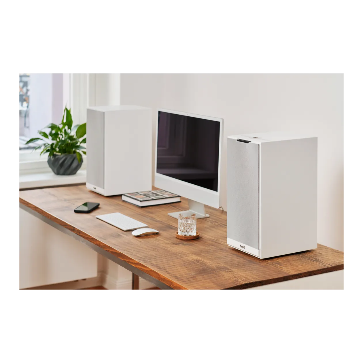 Teufel STEREO M 2 WLAN-Speaker-Paar, Weiß