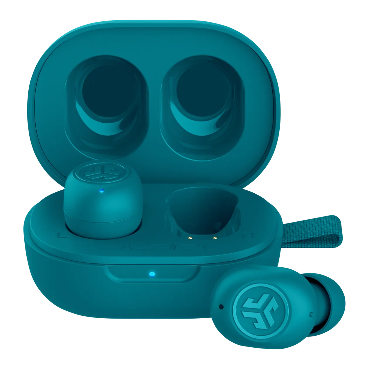 JLab JBuds Mini True Wireless Écouteurs intra-auriculaires véritablement sans fil, vert aqua