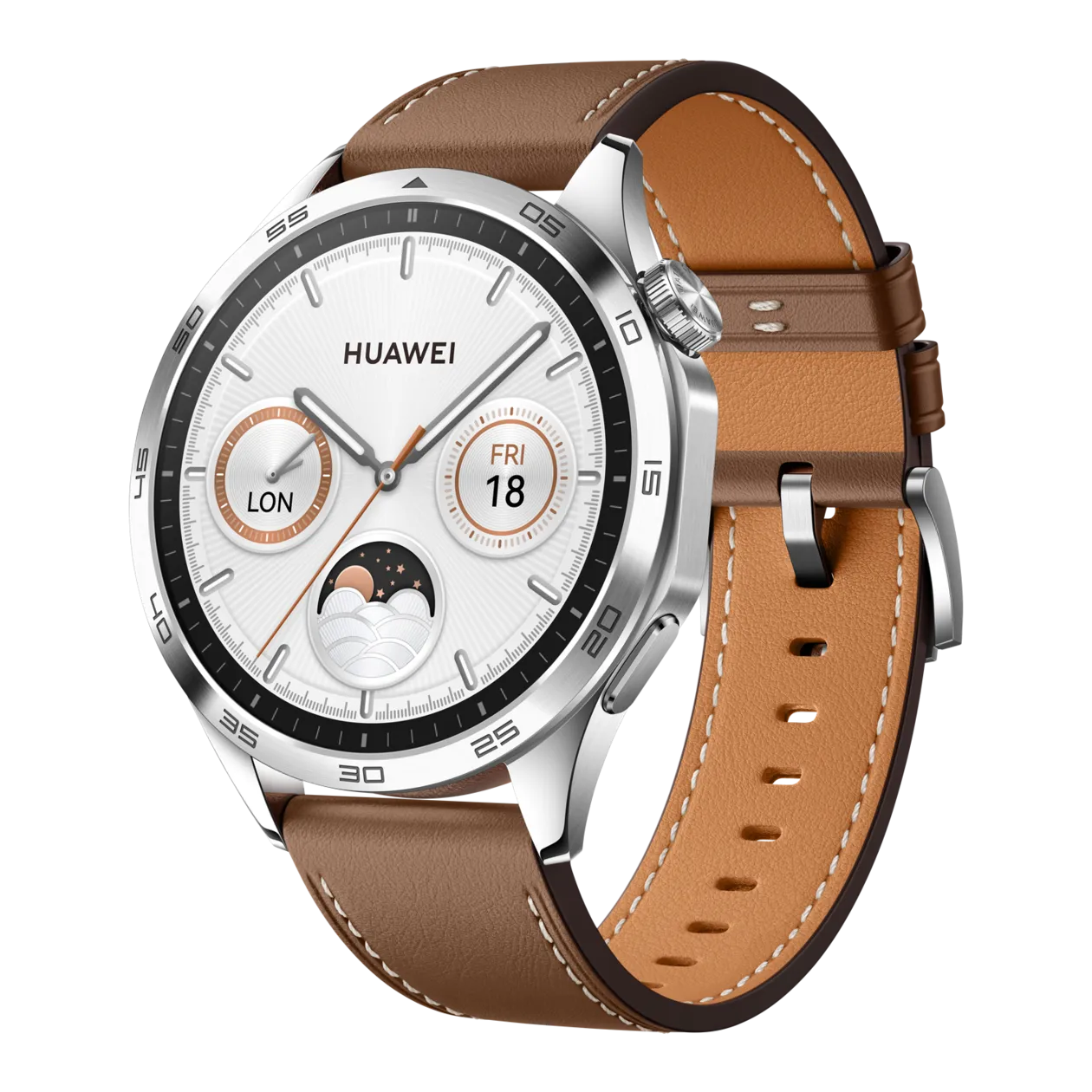 HUAWEI Watch GT 4 Montre-bracelet, marron