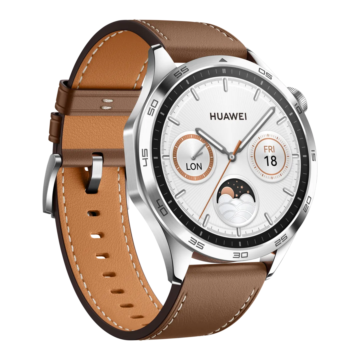 HUAWEI Watch GT 4 Montre-bracelet, marron