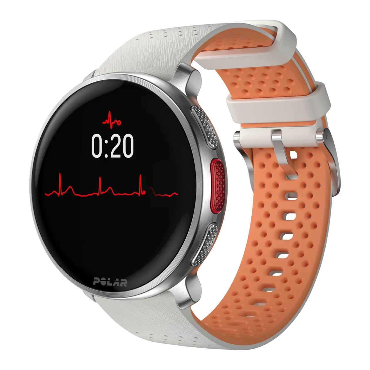 Polar Vantage V3 GPS-Multisport-Smartwatch, Sunrise Apricot