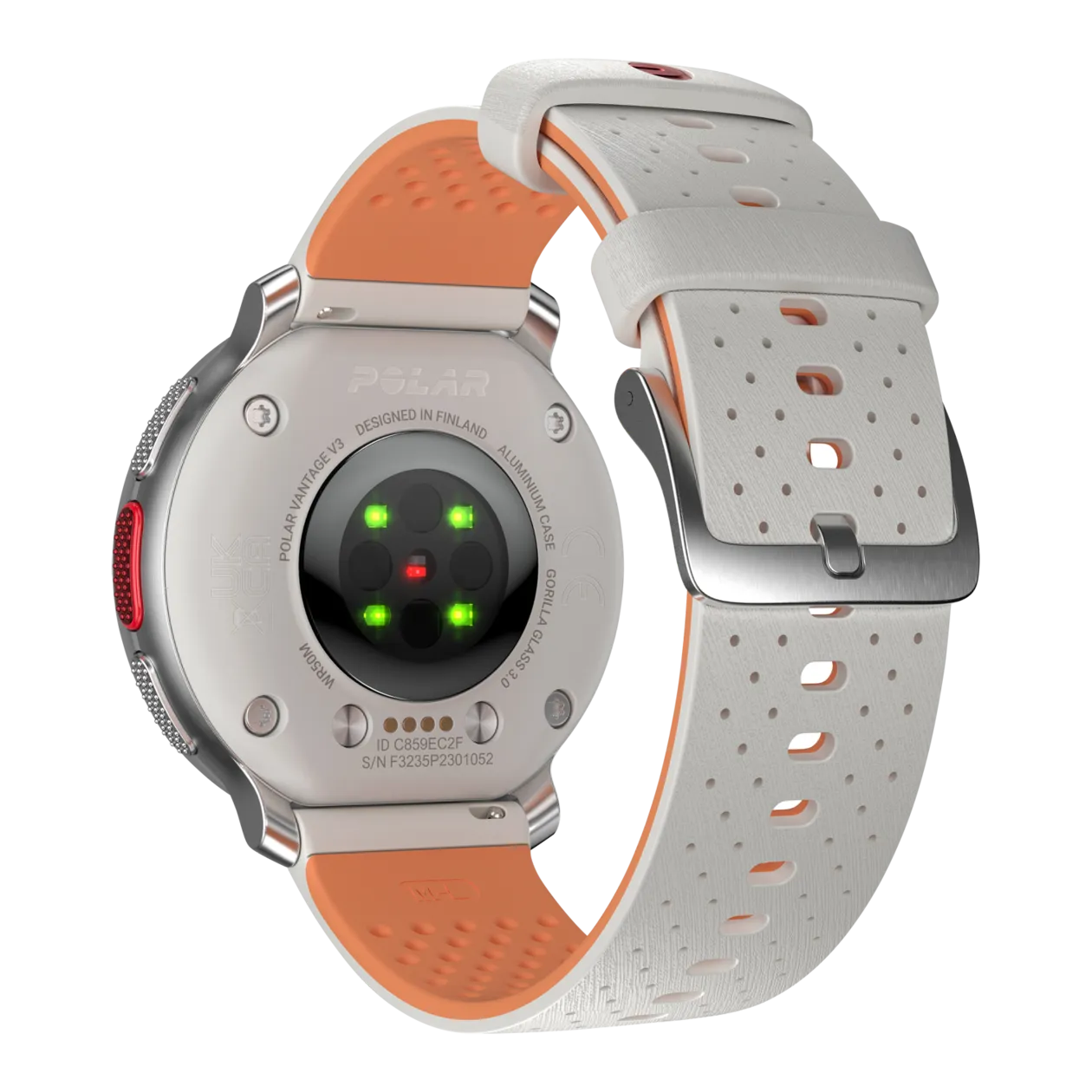 Polar Vantage V3 GPS-Multisport-Smartwatch, Sunrise Apricot