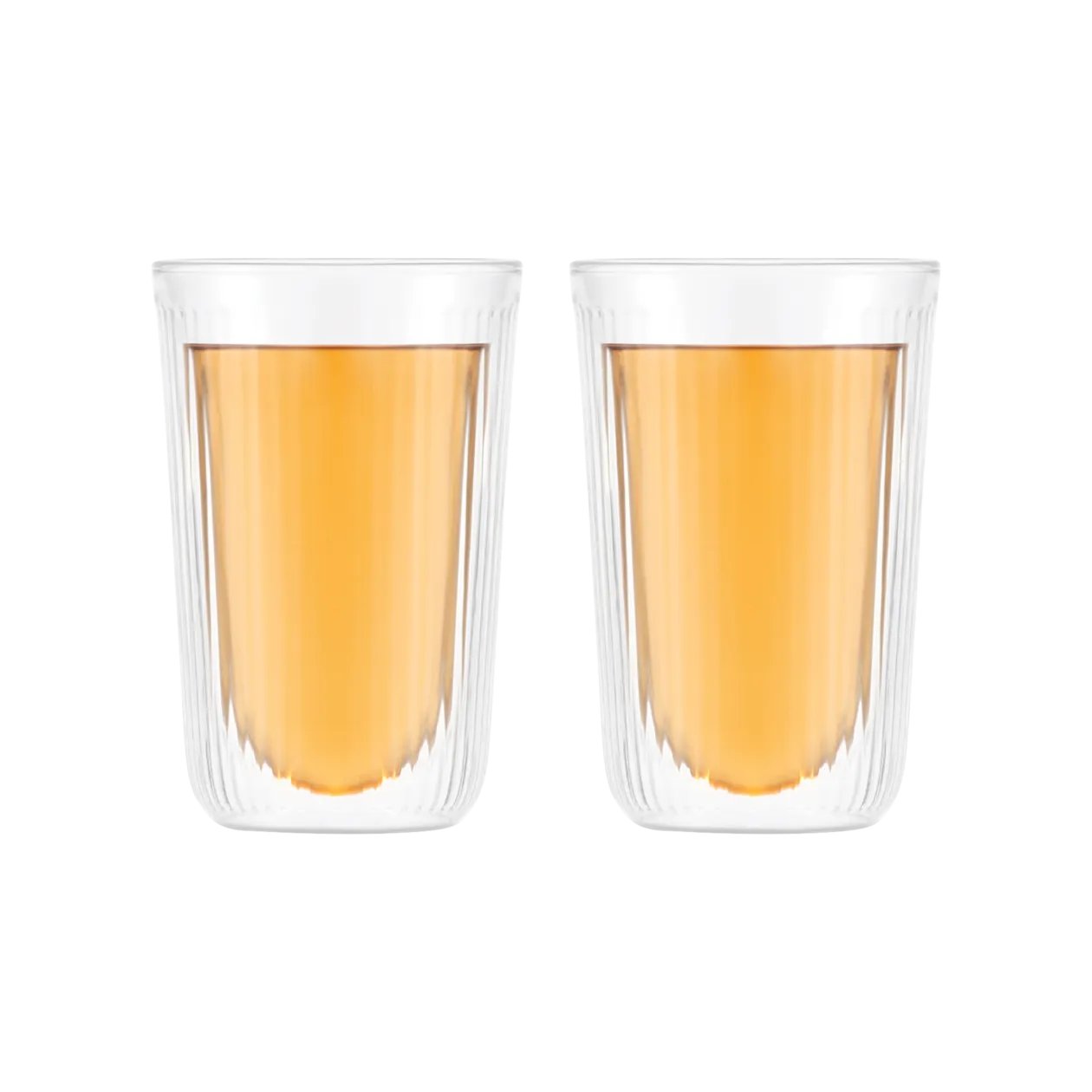 Bodum Douro Double Wall Glasses, 0.25 l, Set of 2, Semitransparent