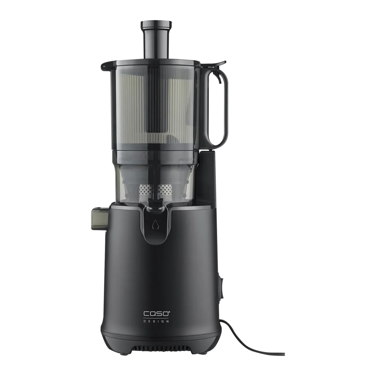 CASO Design Slow Juicer SJW 600 XL Entsafter, Schwarz