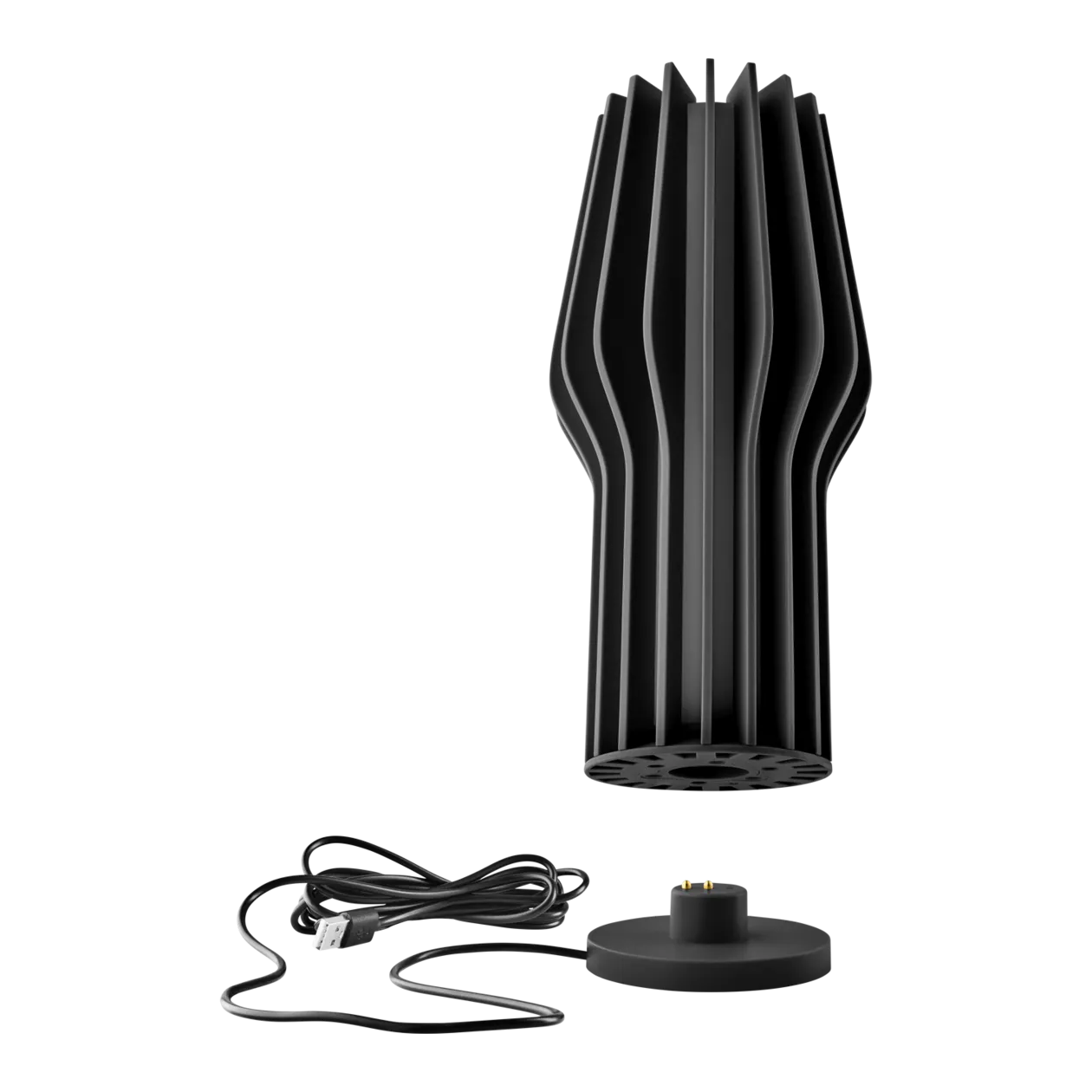 eva solo Radiant ,Lampe de table LED rechargeable, noir