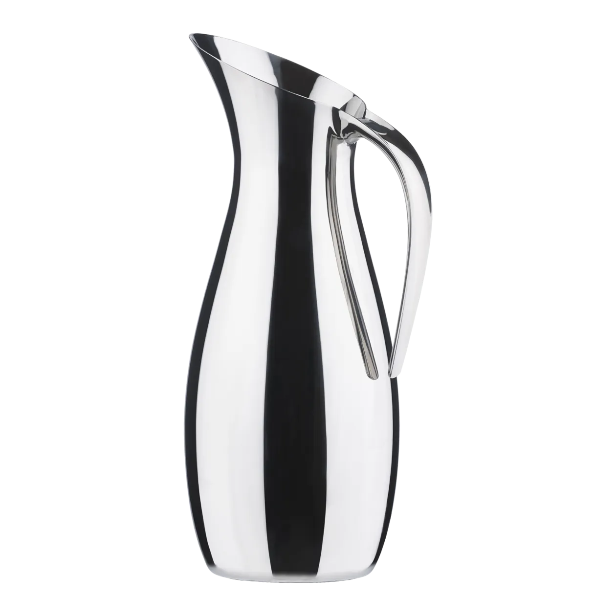 Zone Denmark Pitcher Rocks Carafe, 1,7 l, Polished Steel