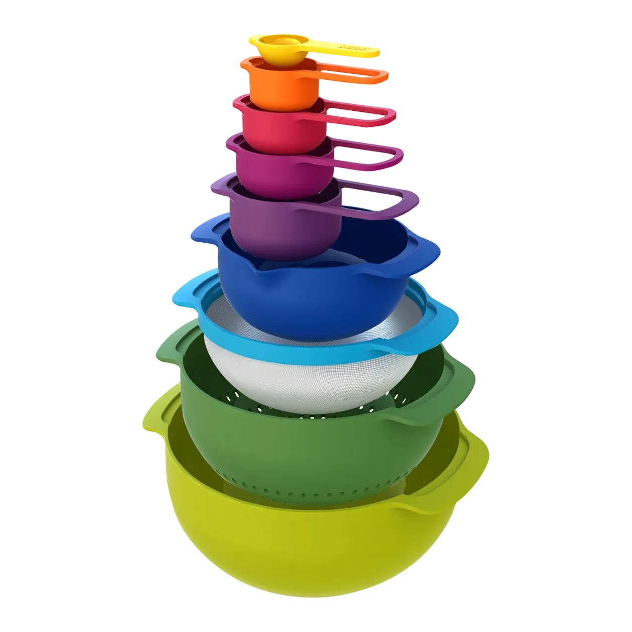 Joseph Joseph Nest™ 9 Plus Set di ciotole, 9 pezzi, multicolore