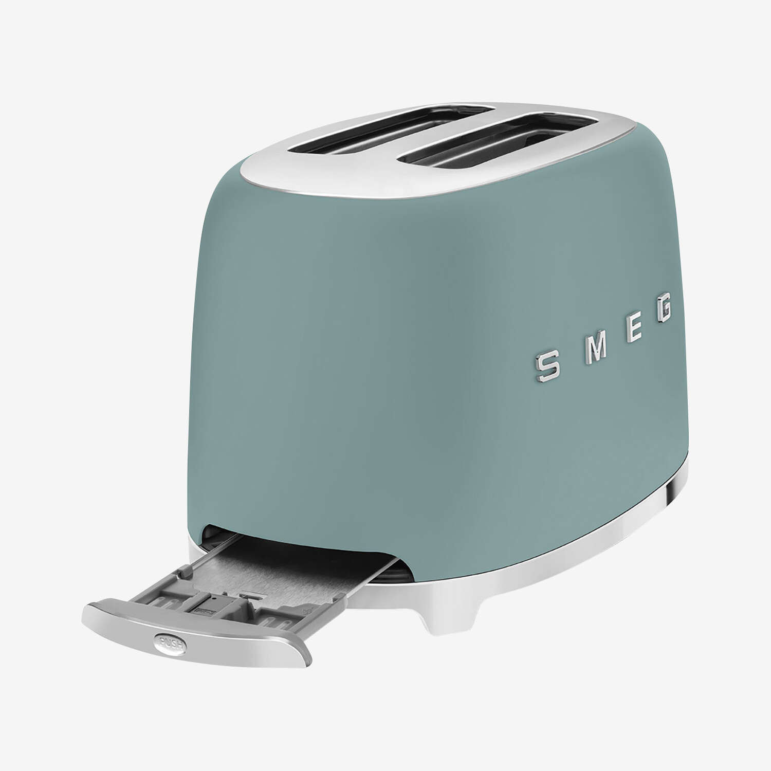 Green smeg toaster best sale