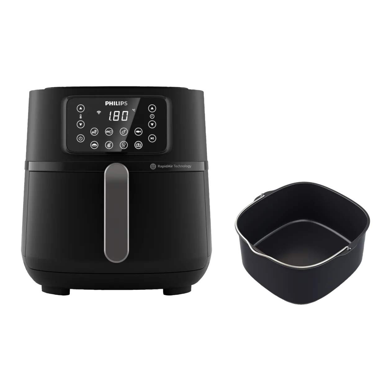 Philips Airfryer XXL App-Connected Series 5000, 7.2 l, Black