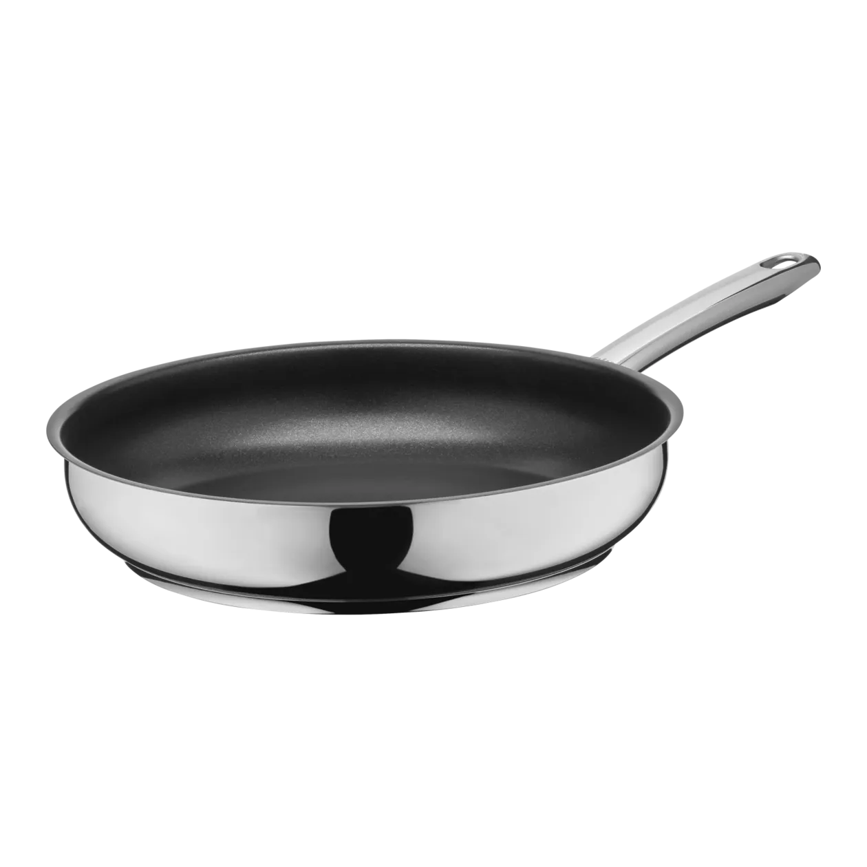 Silit Calabria Frying Pan, 28 cm, Polished Stainless Steel