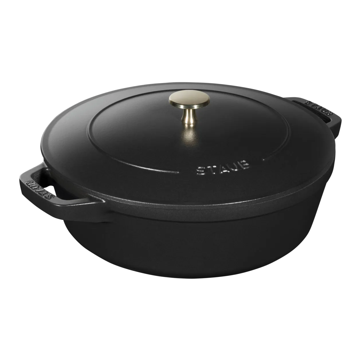 STAUB Topf-Set, 24 cm, 3-tlg., Schwarz