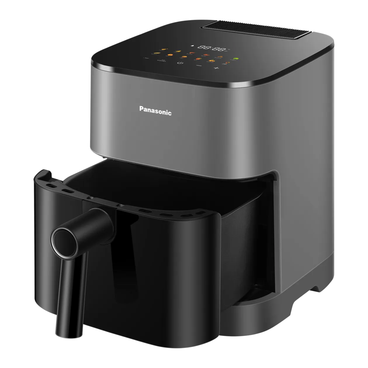 Panasonic NF-CC500 Air Fryer Friteuse à air chaud, 5 l, gris mat