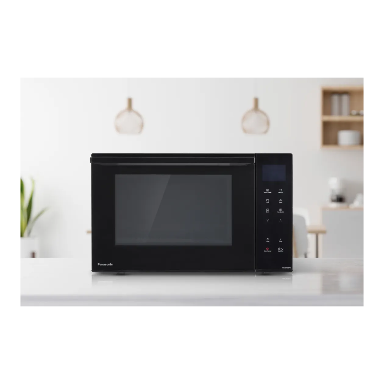 Panasonic NN-DF38PB Micro-ondes combiné avec chaleur de voûte et de sole, noir