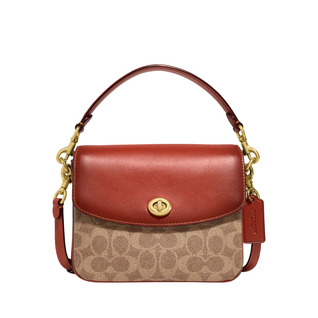 Coach Cassie 19 Borsa a tracolla, beige / marrone rossiccio