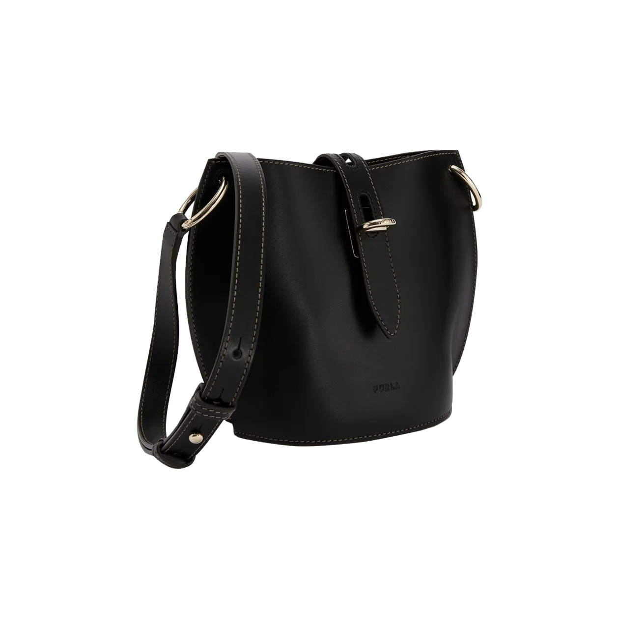 Furla Unica Furla Mini borsa a tracolla, nero