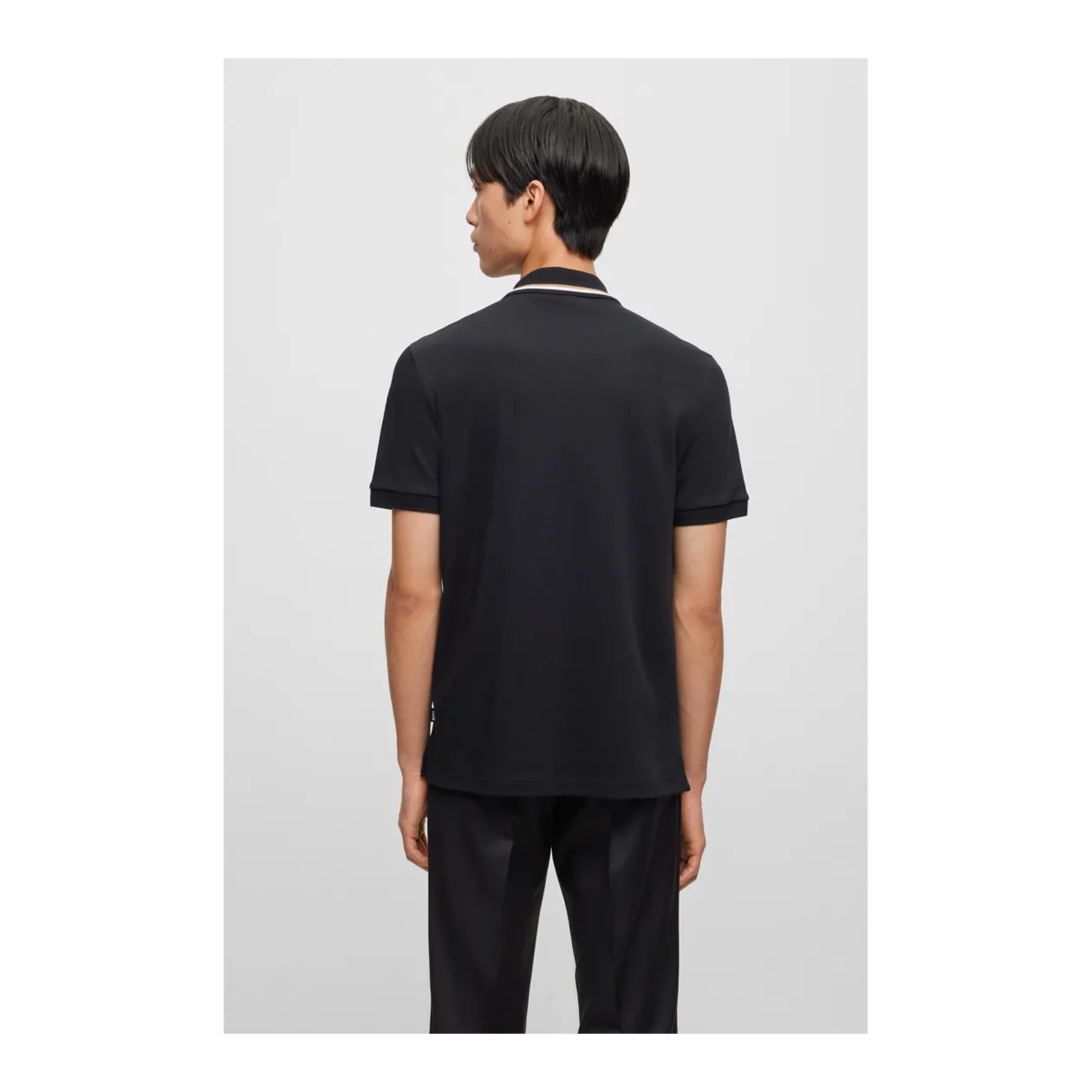 HUGO BOSS Penrose Polo Shirt, Black