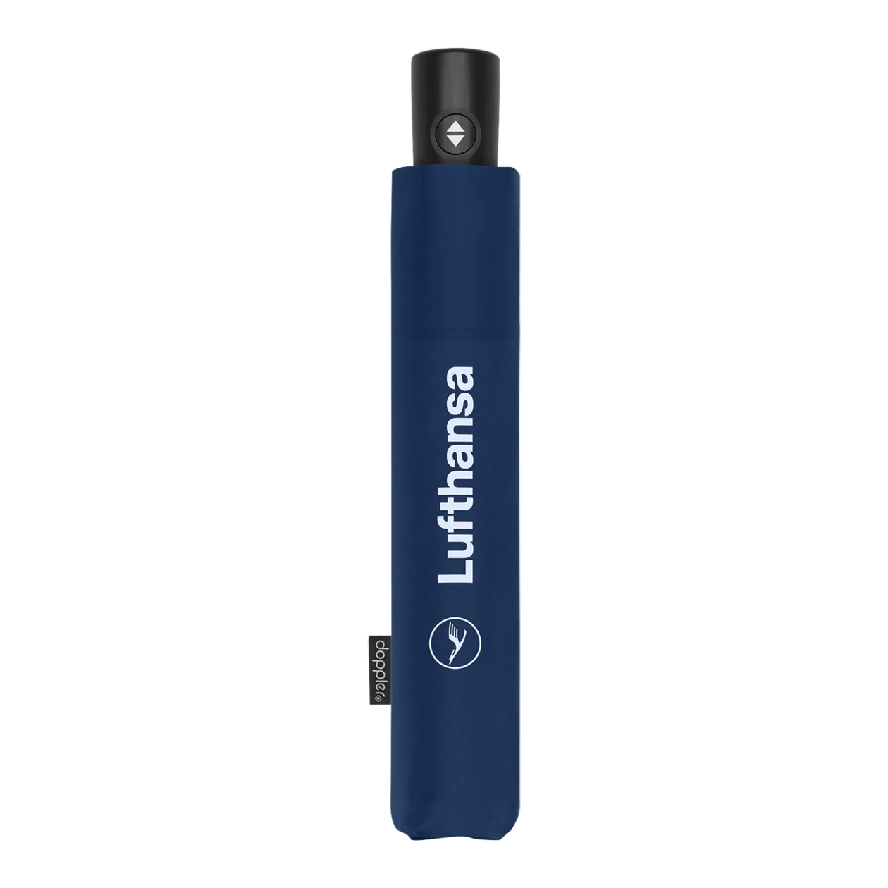 doppler Lufthansa Edition Zero Magic AOC Pocket Umbrella, LH Deep Blue