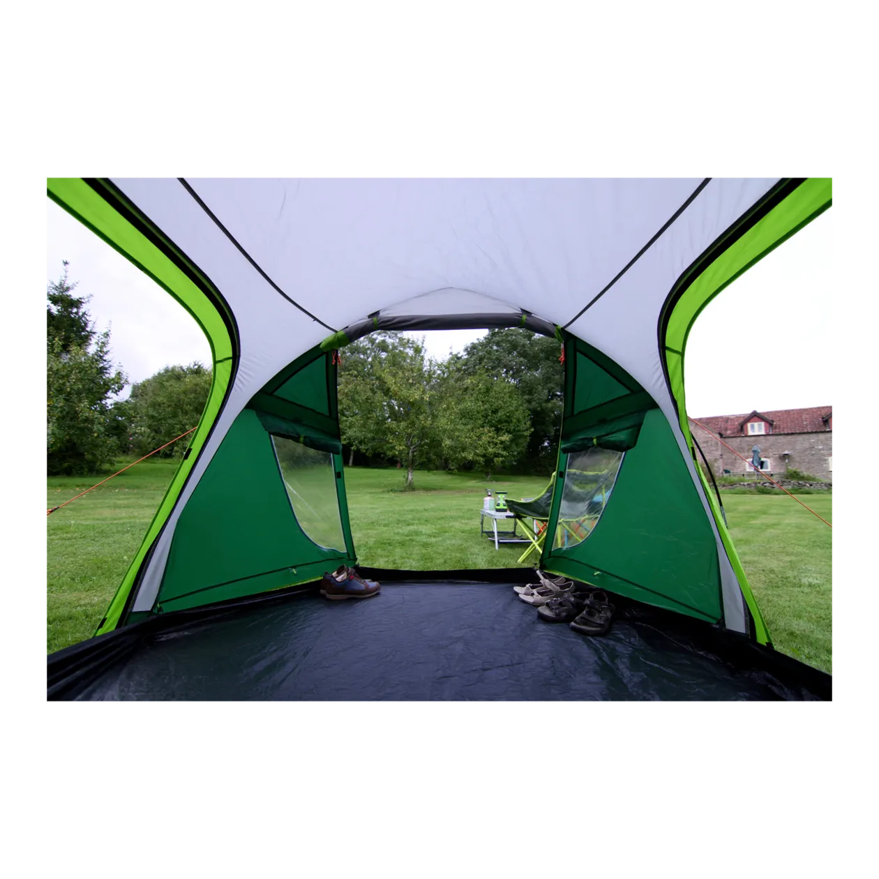 Coleman® Chimney Rock 3 Plus Tent, Green/Grey