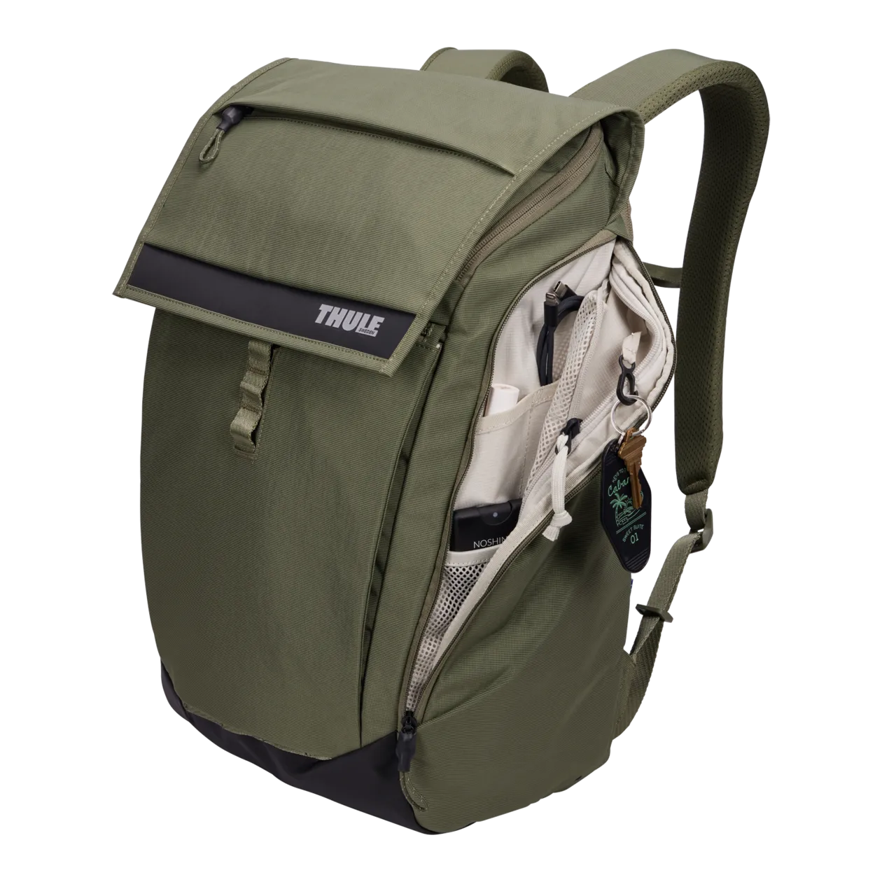 THULE Paramount Zaino per laptop, 27 l, Soft Green