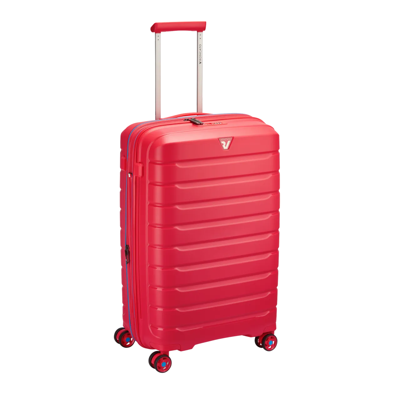 RONCATO Butterfly Valise à roulettes 68 (extensible), 4 roulettes, Radiant Red