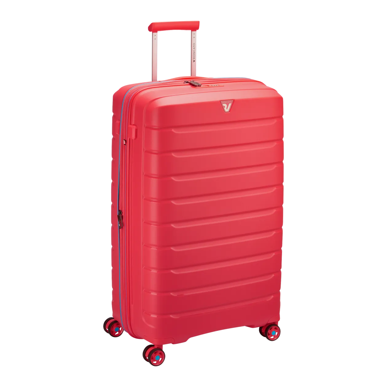 RONCATO Butterfly Valise à roulettes 78 (extensible), 4 roulettes, Radiant Red