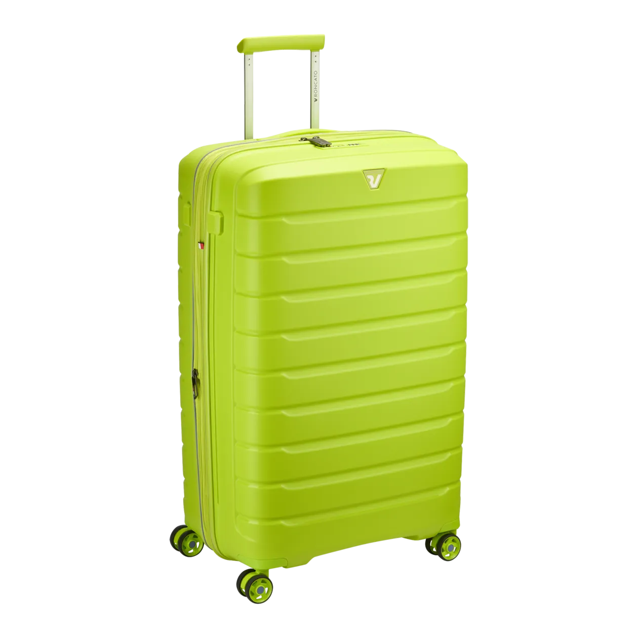 RONCATO Butterfly Valise à roulettes 78 (extensible), 4 roulettes, Cyber Lime