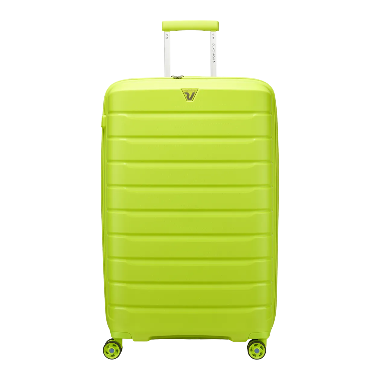 RONCATO Butterfly Valise à roulettes 78 (extensible), 4 roulettes, Cyber Lime