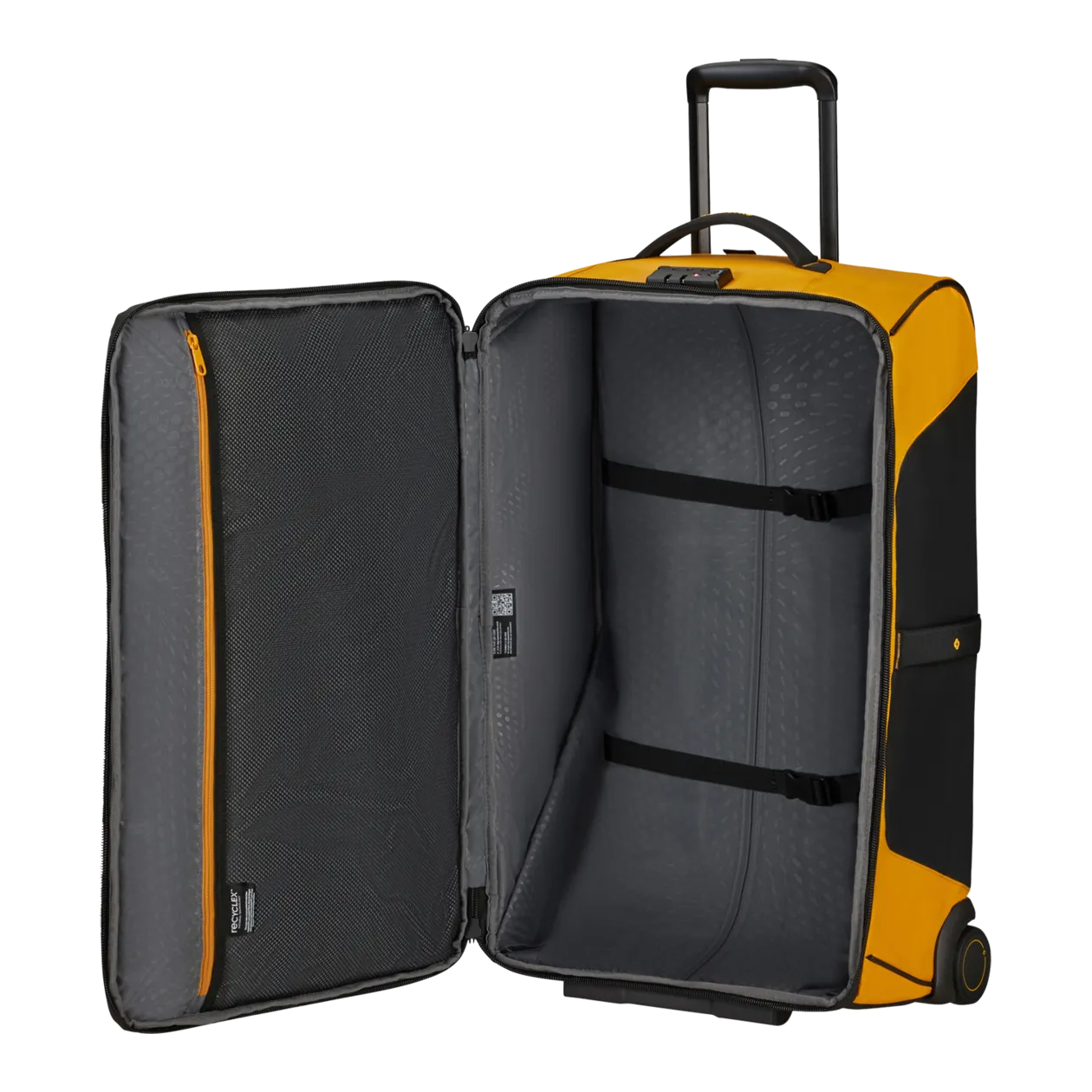 Samsonite Ecodiver 67 Reisetasche mit Rollen, Gelb