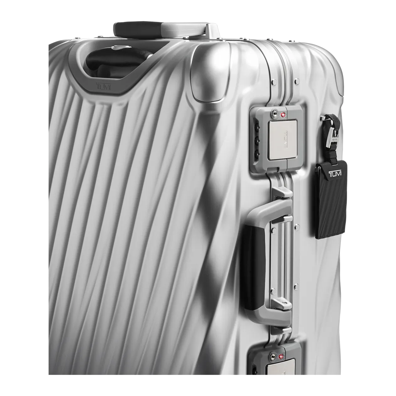 TUMI 19 Degree Aluminium Continental Cabin, 56 cm, 4-Wheel, Silver-Coloured