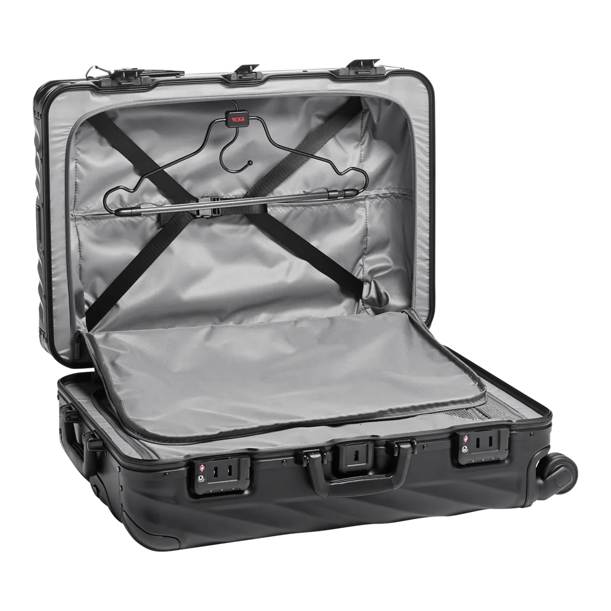 TUMI 19 Degree Aluminium Short Trip Trolley, 66 cm, 4 ruote, nero