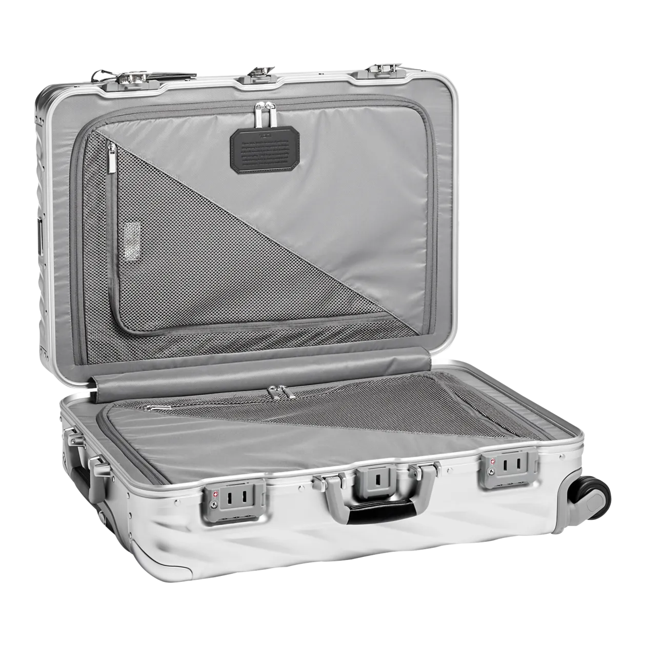 TUMI 19 Degree Aluminium Short Trip Valise à roulettes, 66 cm, 4 roulettes, argenté