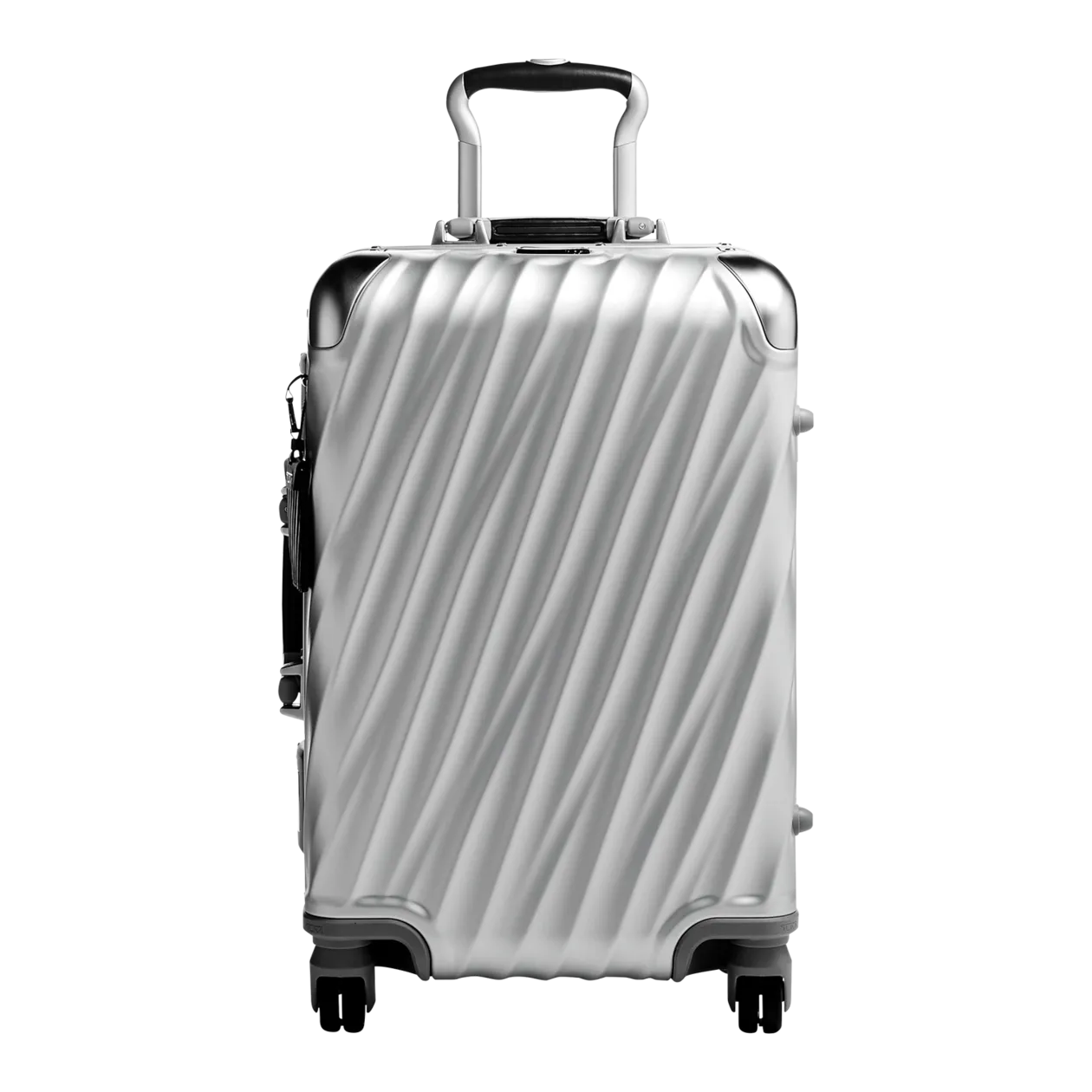 TUMI 19 Degree Aluminium International Valise cabine, 56 cm, 4 roulettes, argenté