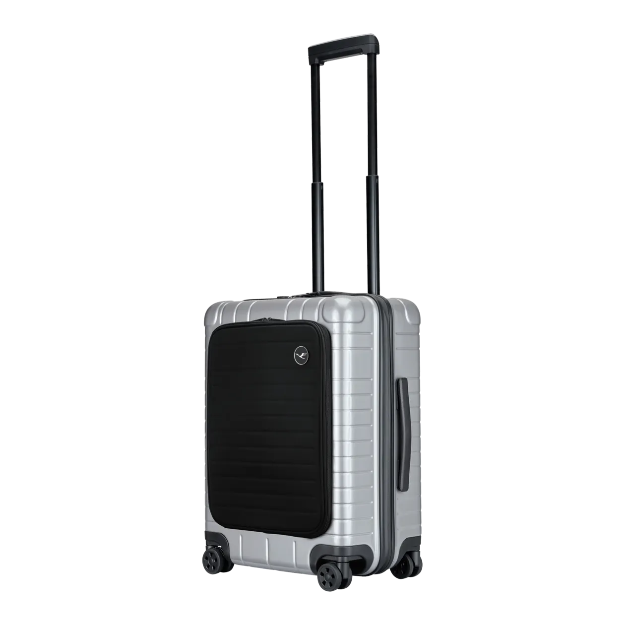 Lufthansa Life Collection Trolley S con tasca frontale, argento