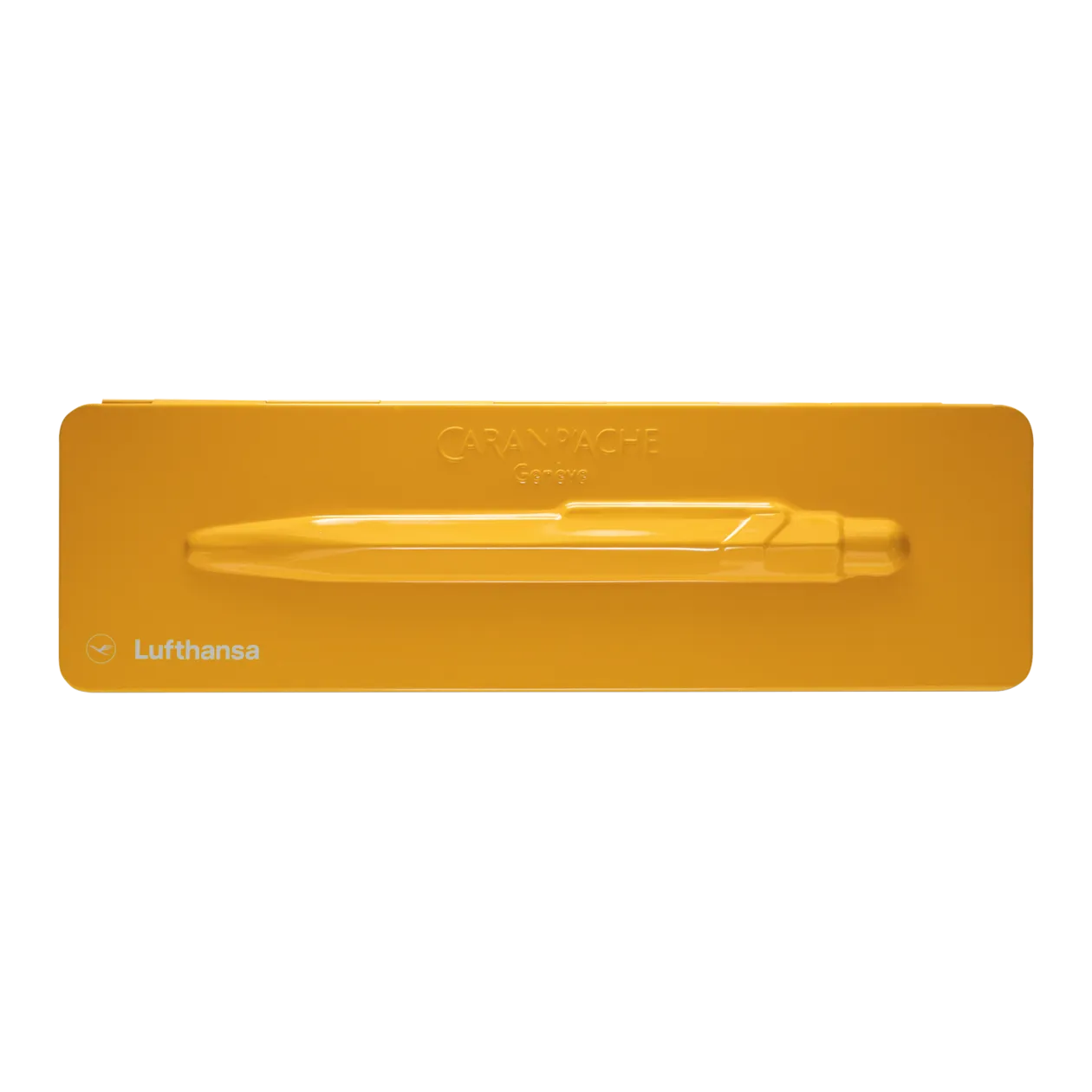 Lufthansa Caran D'Ache Ballpoint Pen, Yellow