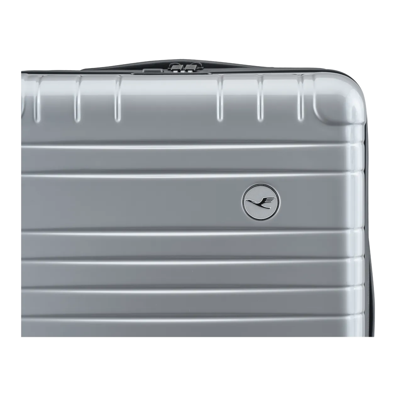 Lufthansa Life Collection Trolley S + Amenity Kit, Silber