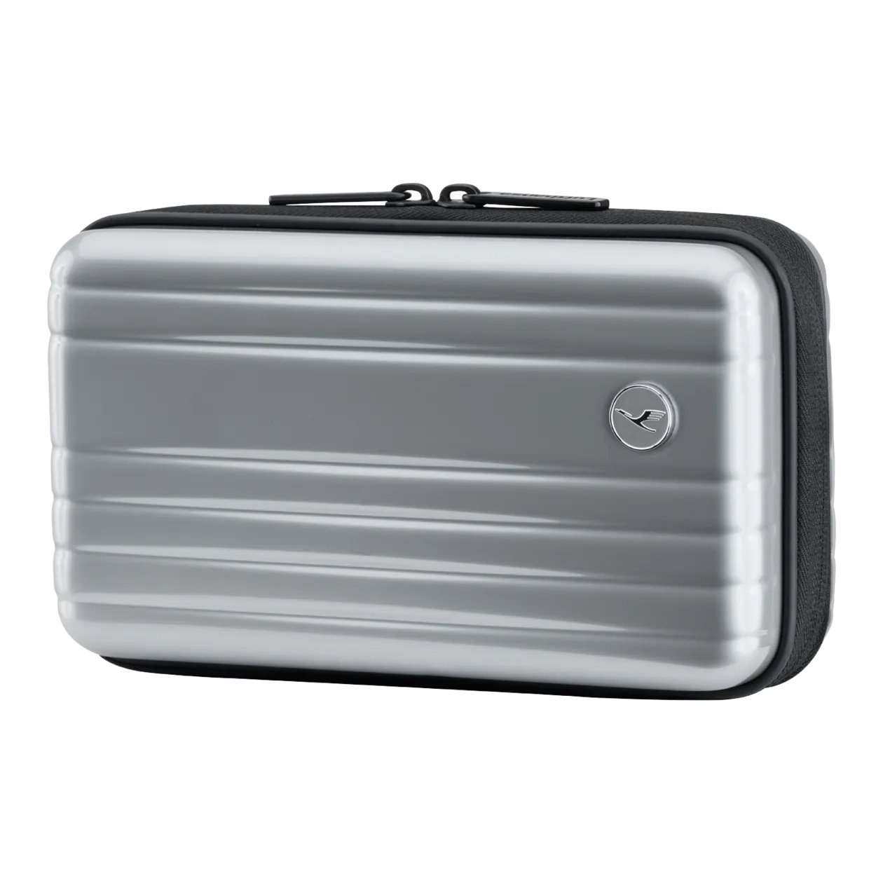 Lufthansa Life Collection Trolley S + Amenity Kit, Silber