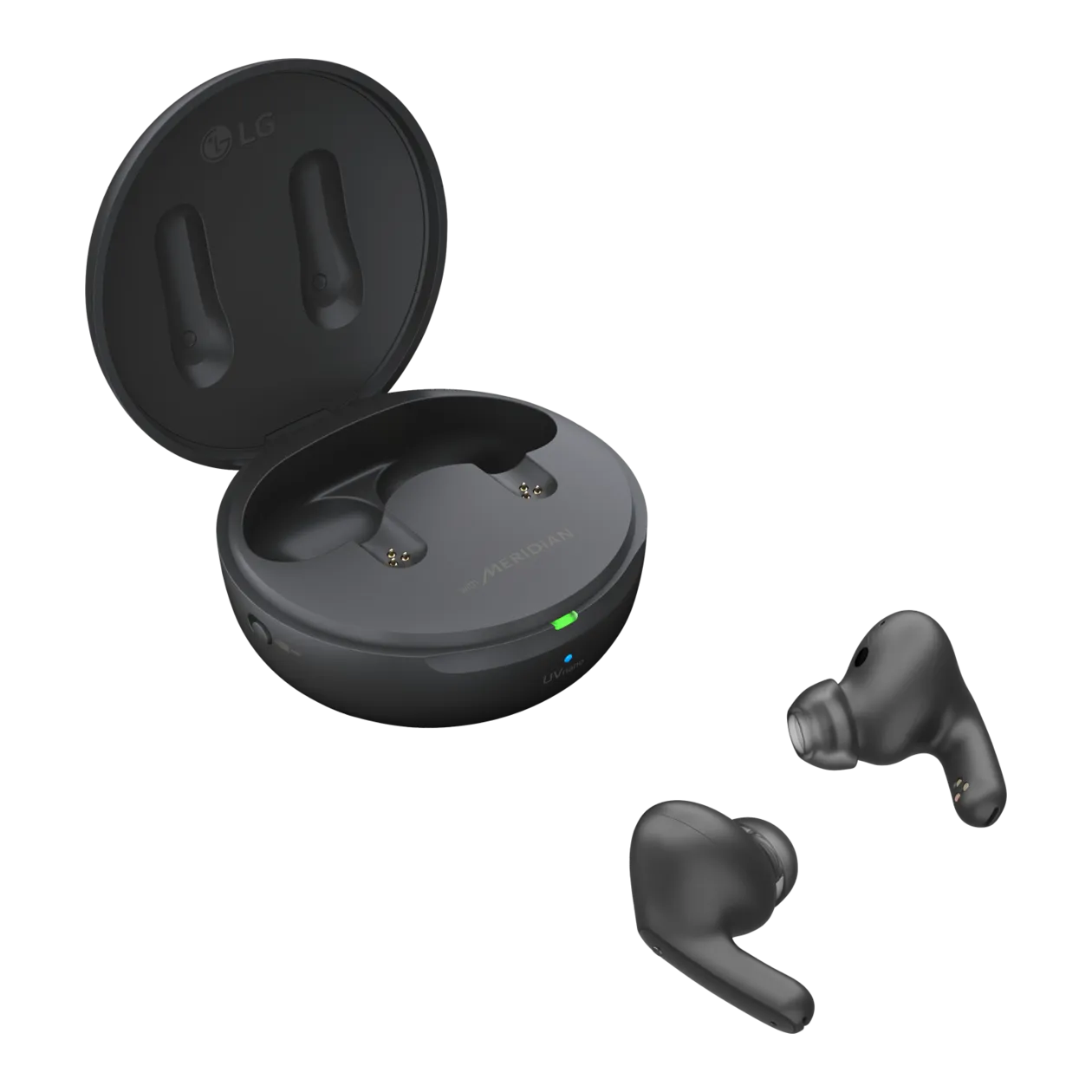 LG TONE Free DFP9 In-Ear Headphones, Charcoal Black