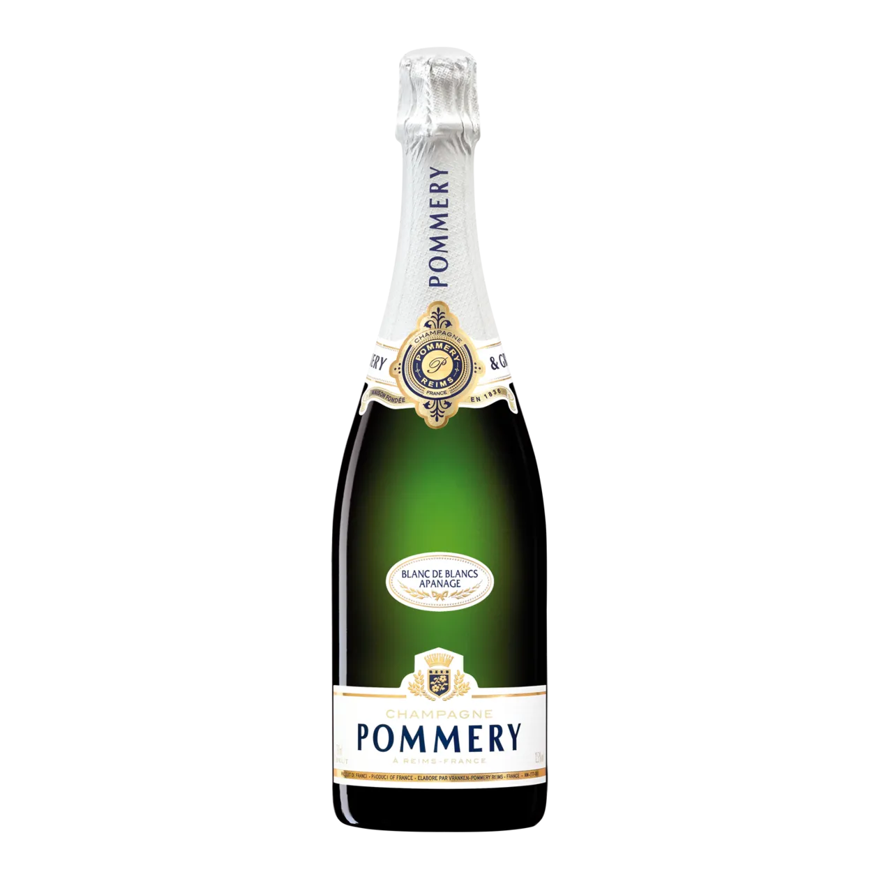 Pommery Apanage Blanc de Blancs, 2 Flaschen, Frankreich