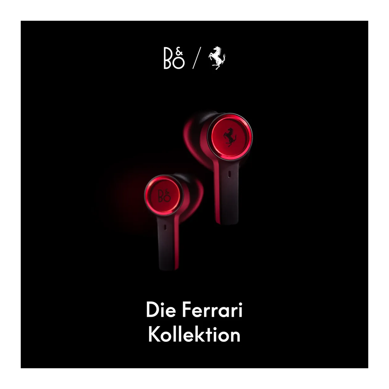 Bang & Olufsen Beoplay EX In-Ear-Kopfhörer, Ferrari Edition, Rot/Schwarz