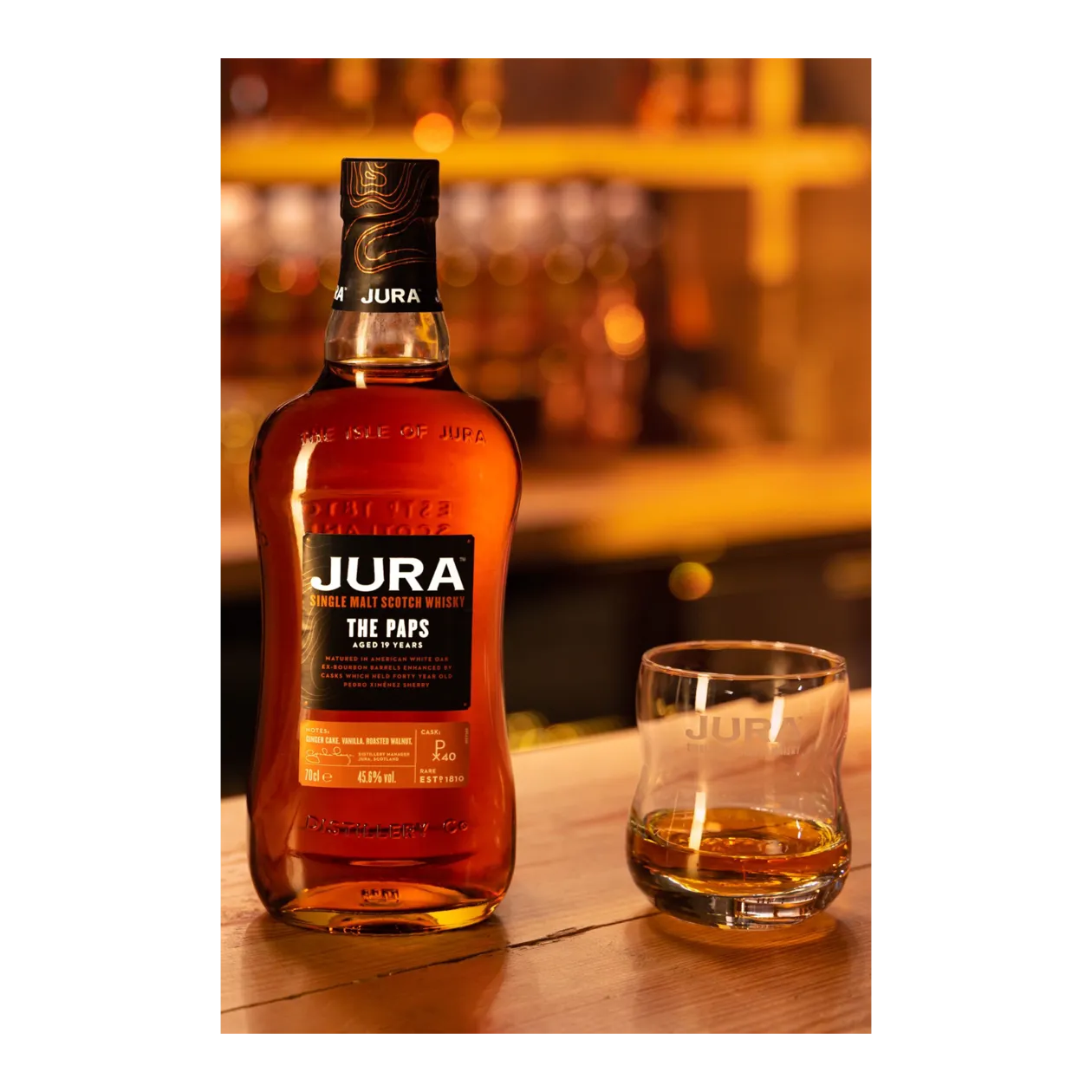 Jura The Paps Island 19 Years Single Malt Scotch Whisky, 0,7 l, 45,6&n