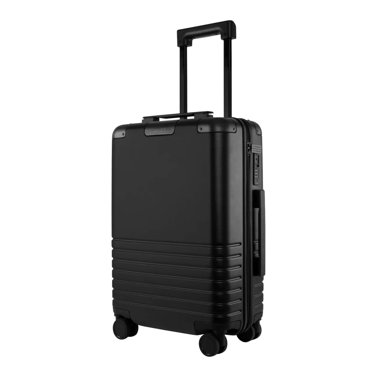 Kapten & Son Heathrow Cabin All Black Bordtrolley, Schwarz