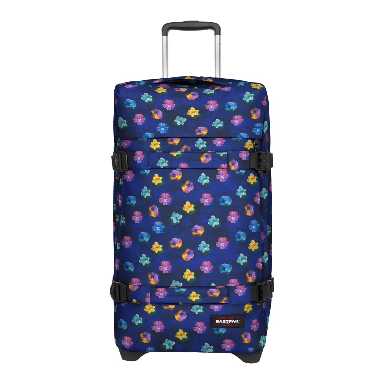 Eastpak Transit'r L Borsone con ruote, Flower Blur Navy