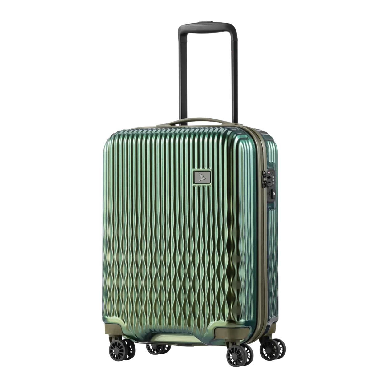 PACK EASY Flow Valise cabine à roulettes, Bronze Green