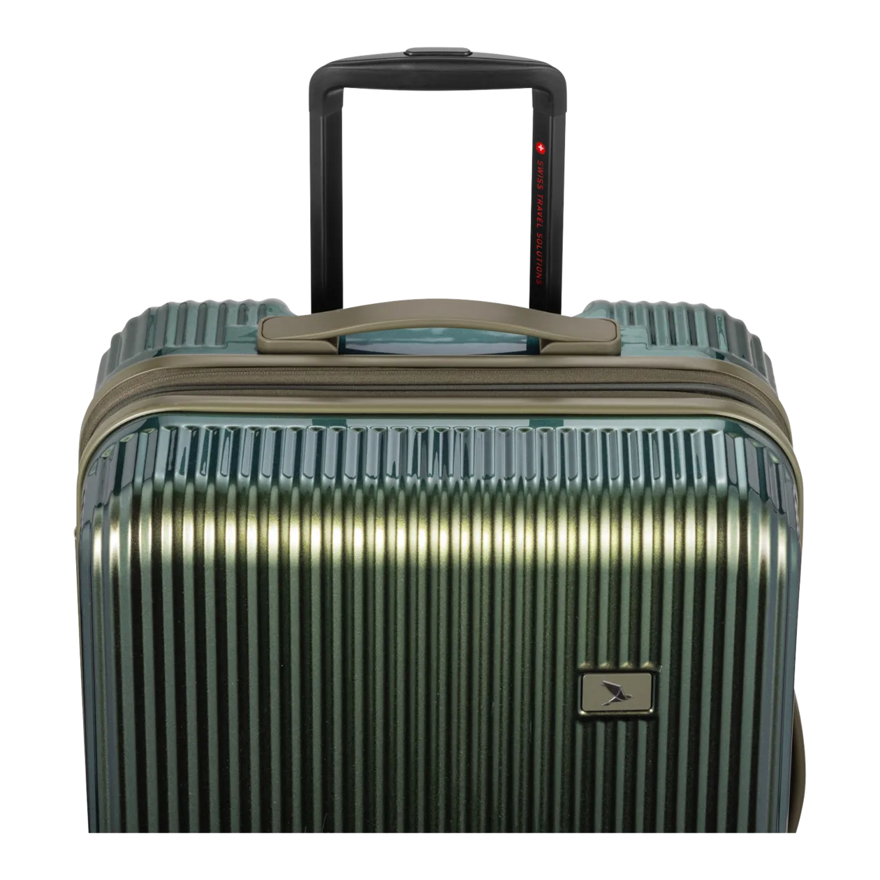 PACK EASY Flow Valise à roulettes M (extensible), Bronze Green